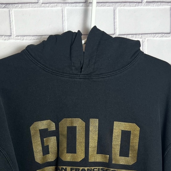 Gold Blooded San Francisco Black Hoodie/men’s size L - Picture 4 of 6